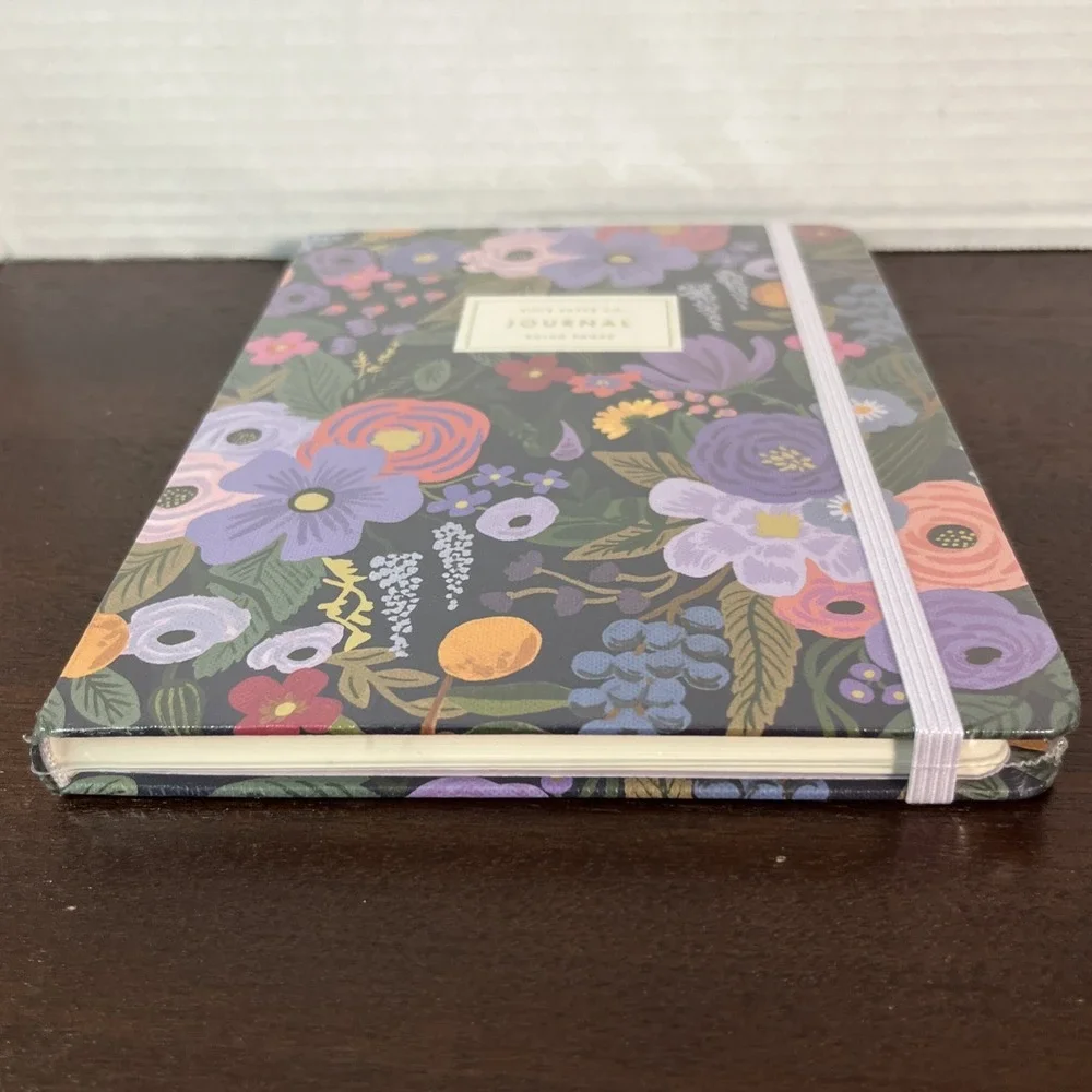 Rifle Paper Co 144 pg Journal w/ Pen Hardcover Floral Notebook with Foil Accents